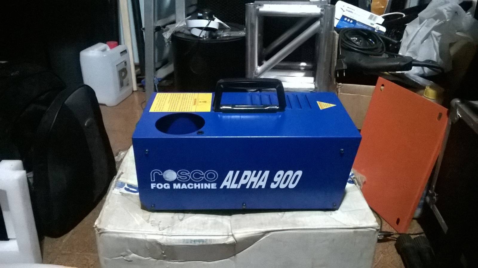 rosco alpha 900 fogger